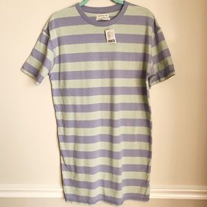 Urban Outfitters Striped T-Shirt Dress